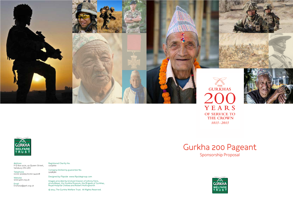 Gurkha 200 Pageant Sponsorship Proposal