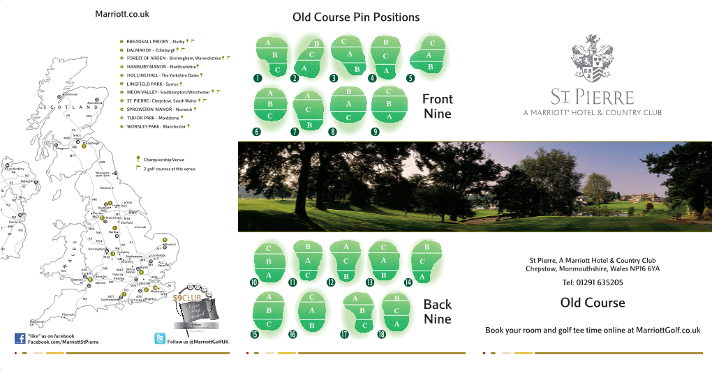 Old Course Front Nine Back Nine