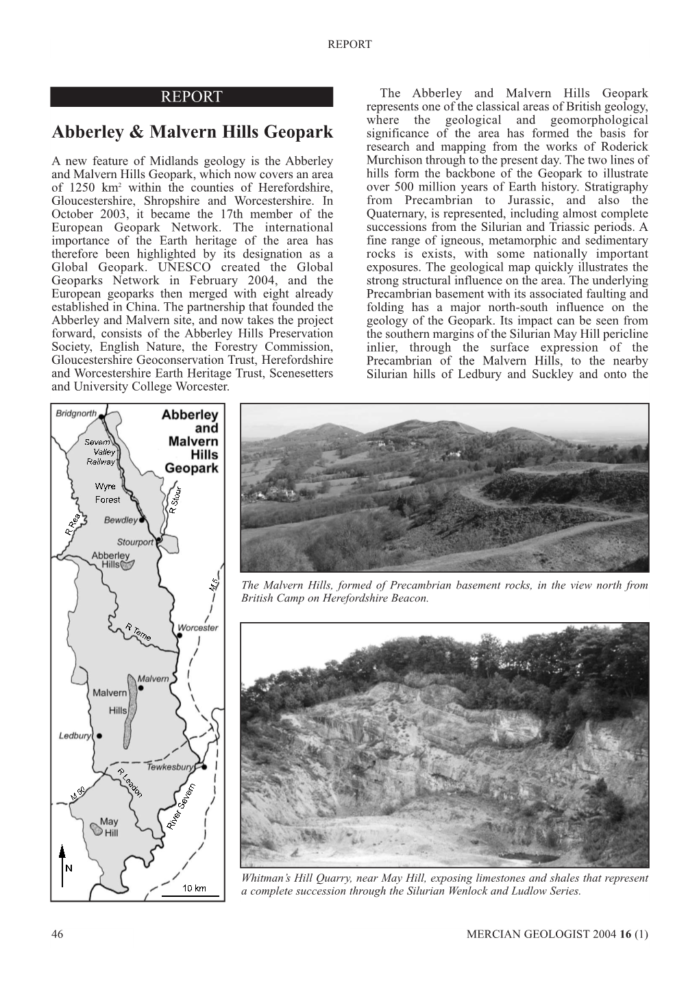 Abberley & Malvern Hills Geopark