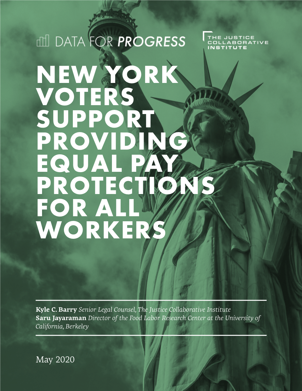 New York Voters Support Providing Equal Pay Protections for All Workers