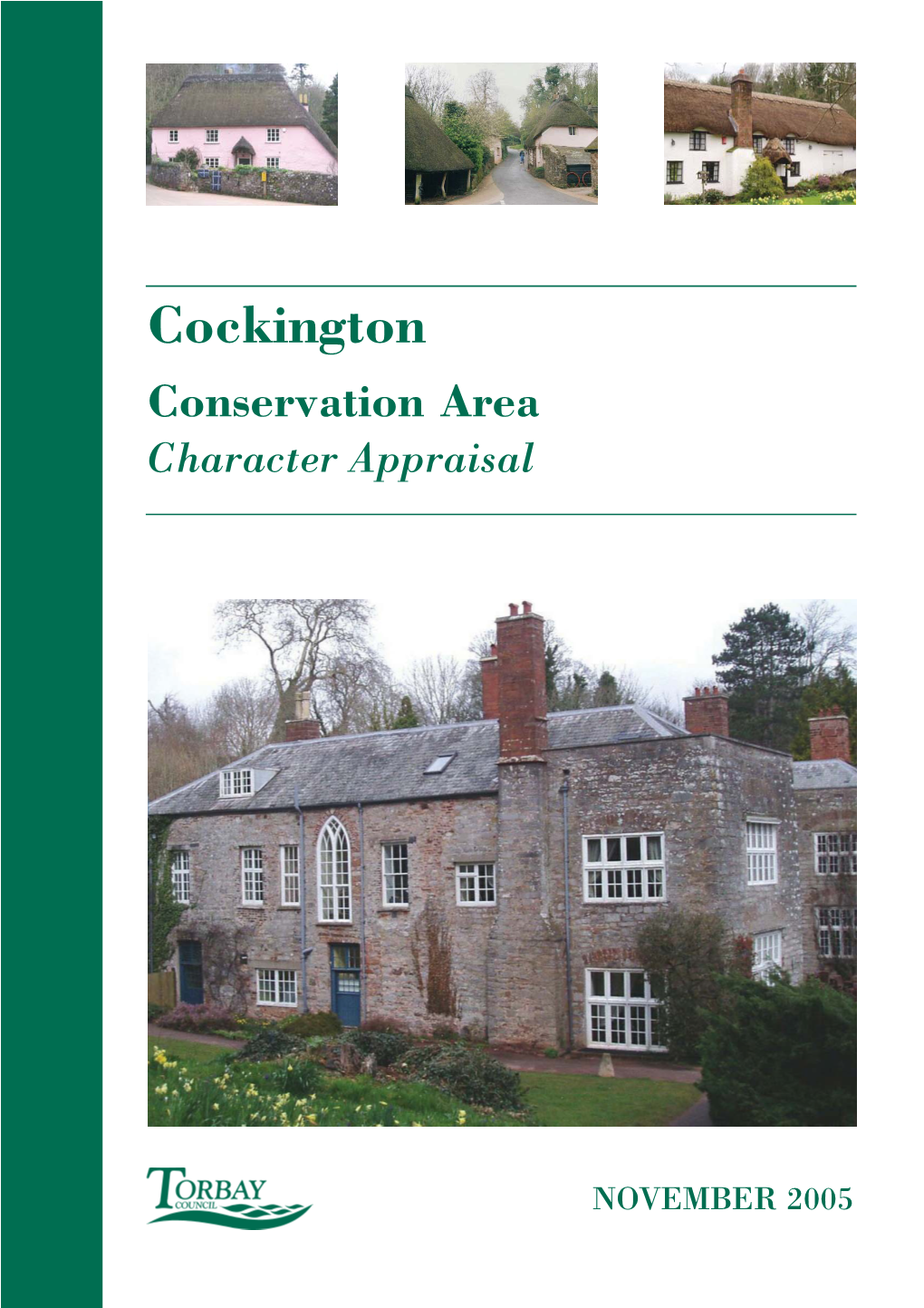 Cockington Conservation Area Character Appraisal