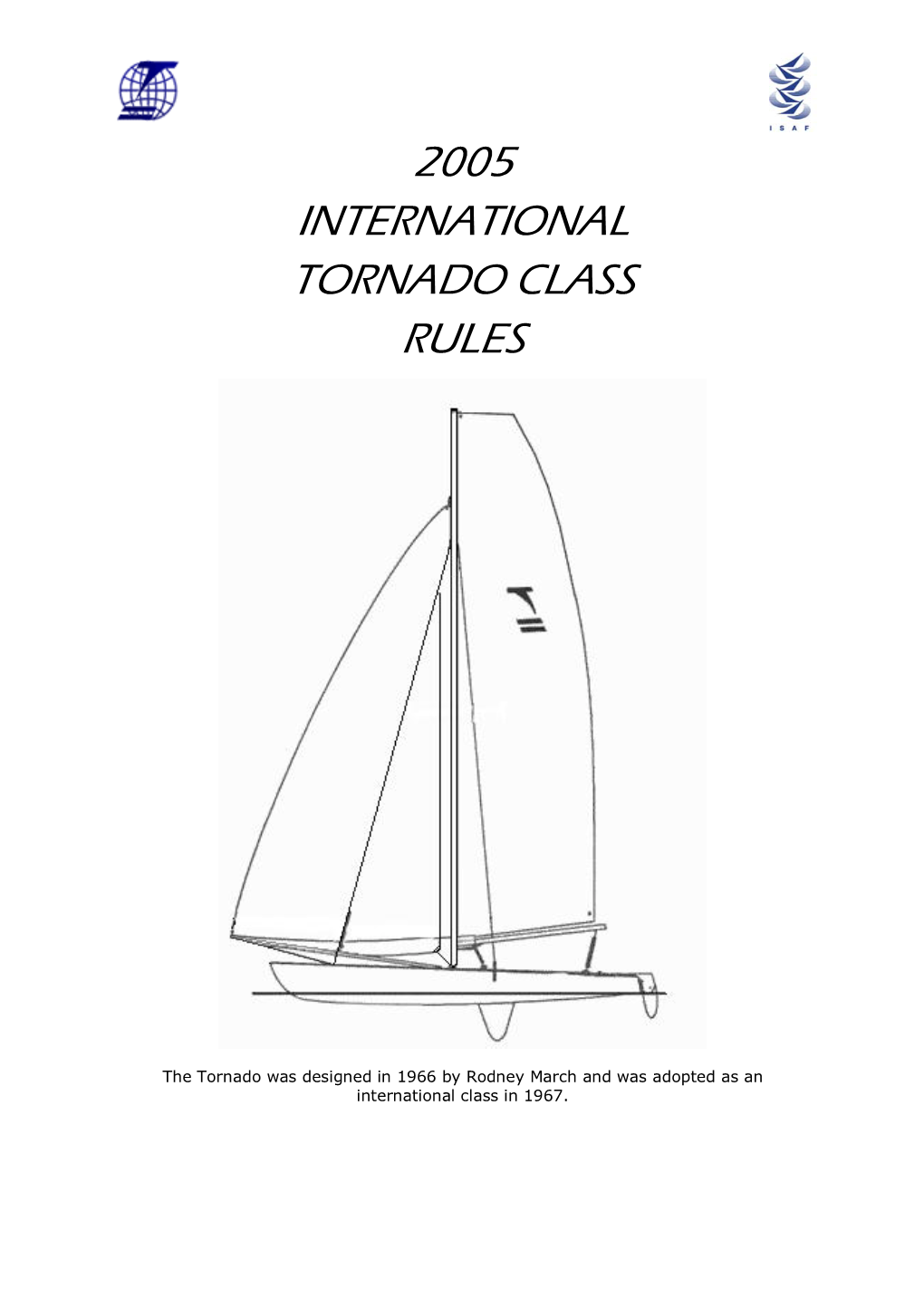 2005 International Tornado Class Rules