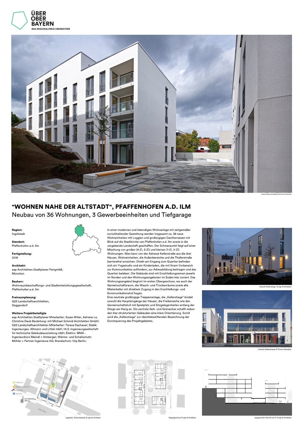 PFAFFENHOFEN AD ILM Neubau Von 36 Wohnungen, 3