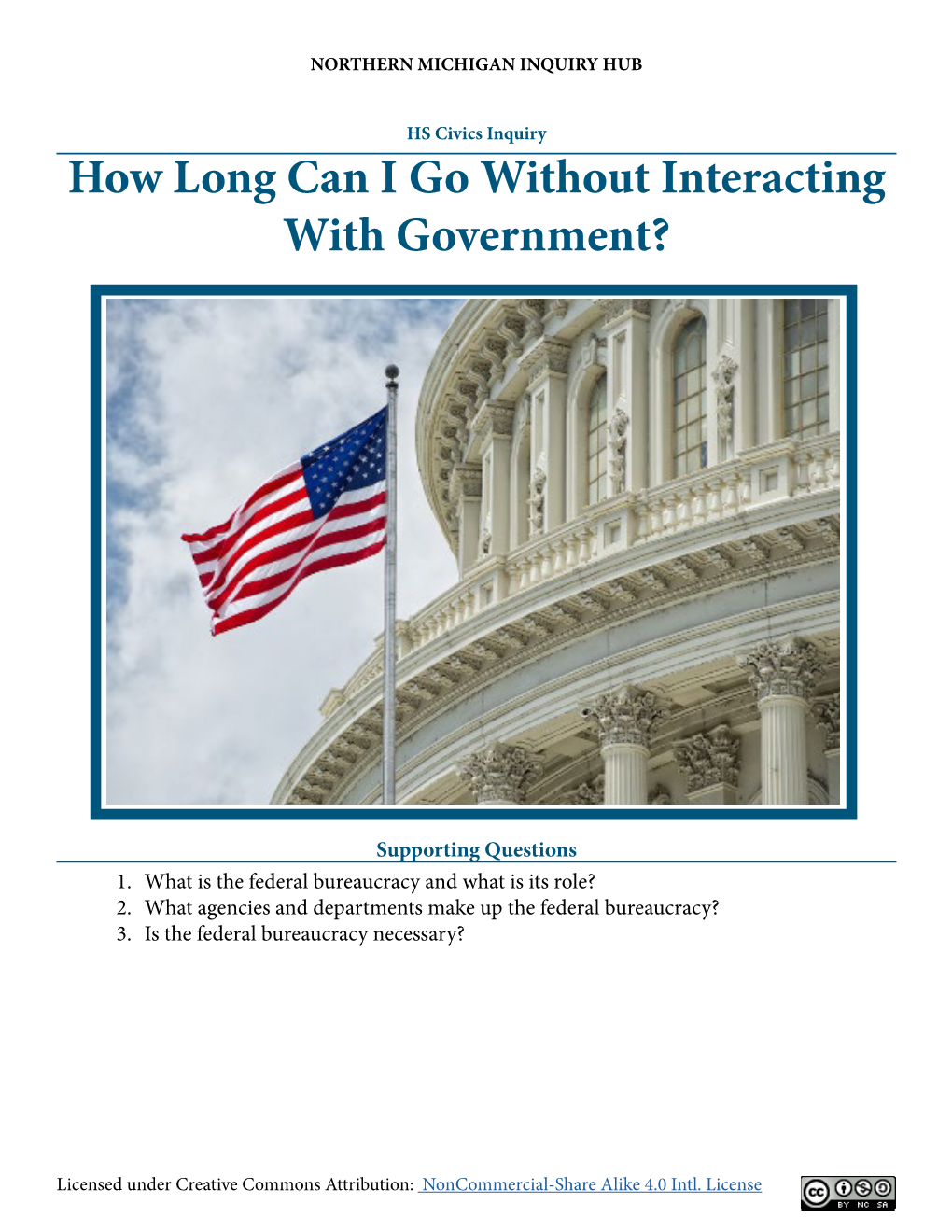 How Long Can I Go Without Interacting with Government?