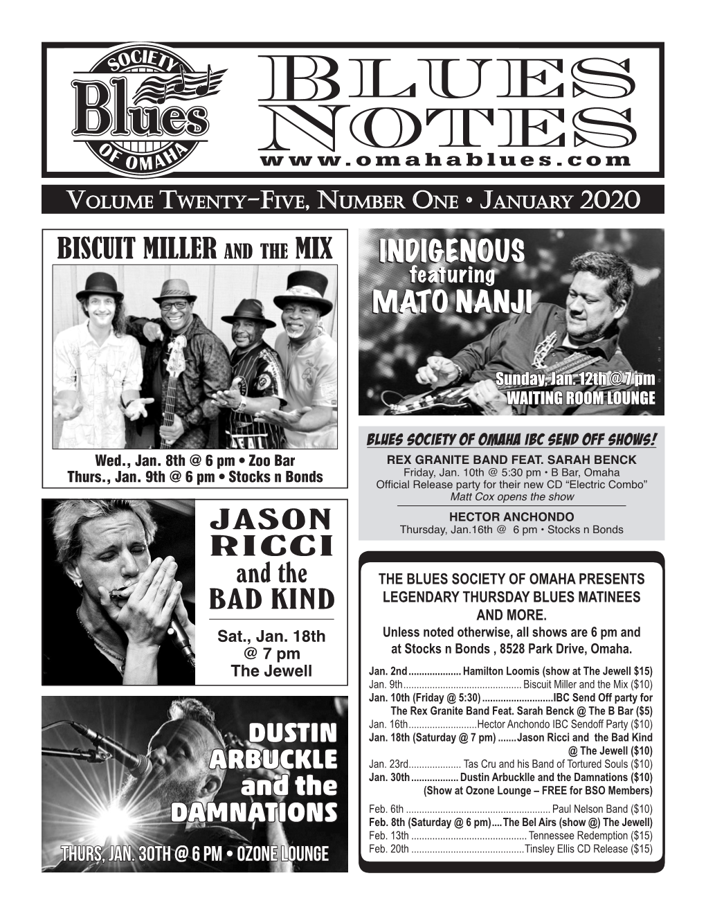Blues Notes January 2020