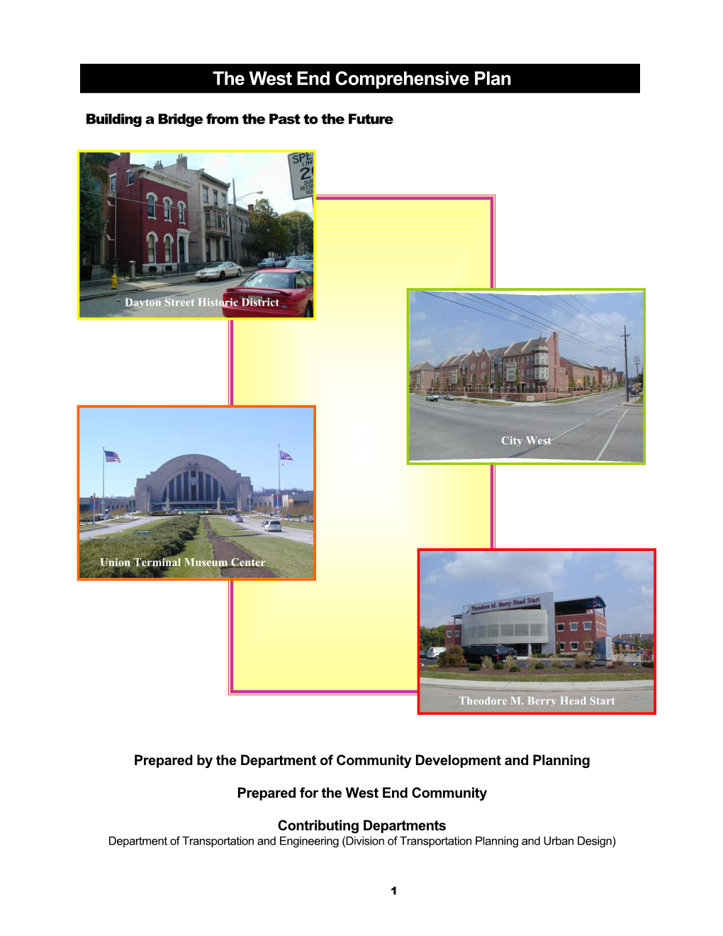 West End Comprehensive Plan