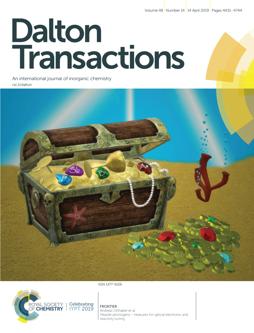 Heavier Pnictogens – Treasures for Optical Electronic and Reactivity Tuning Dalton Transactions