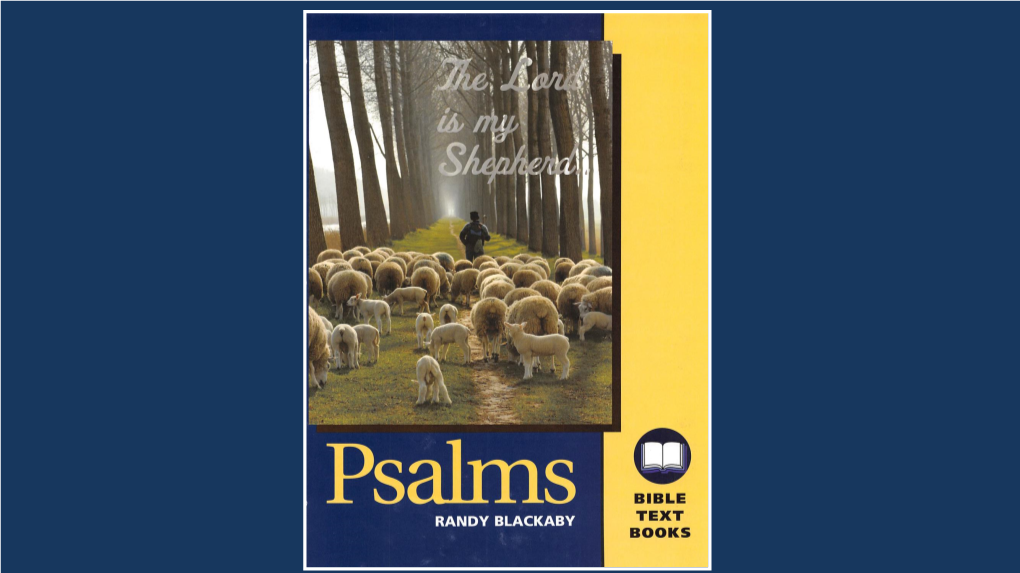 Psalms - Lesson 5.Pdf