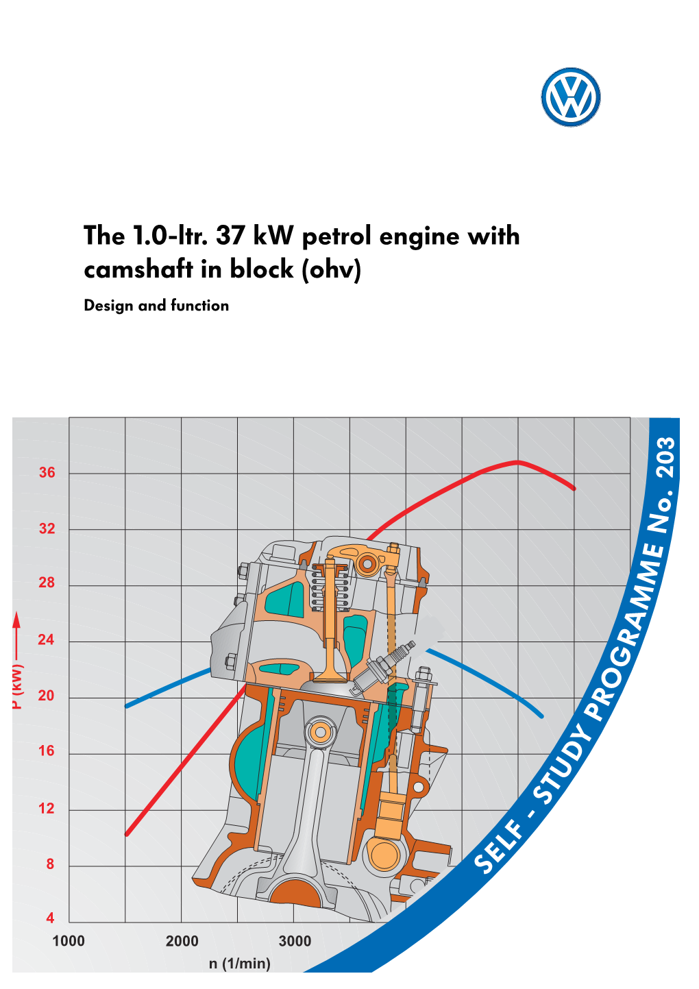 The 1.0-Ltr. 37 Kw Petrol Engine with Camshaft in Block (Ohv) Design and Function
