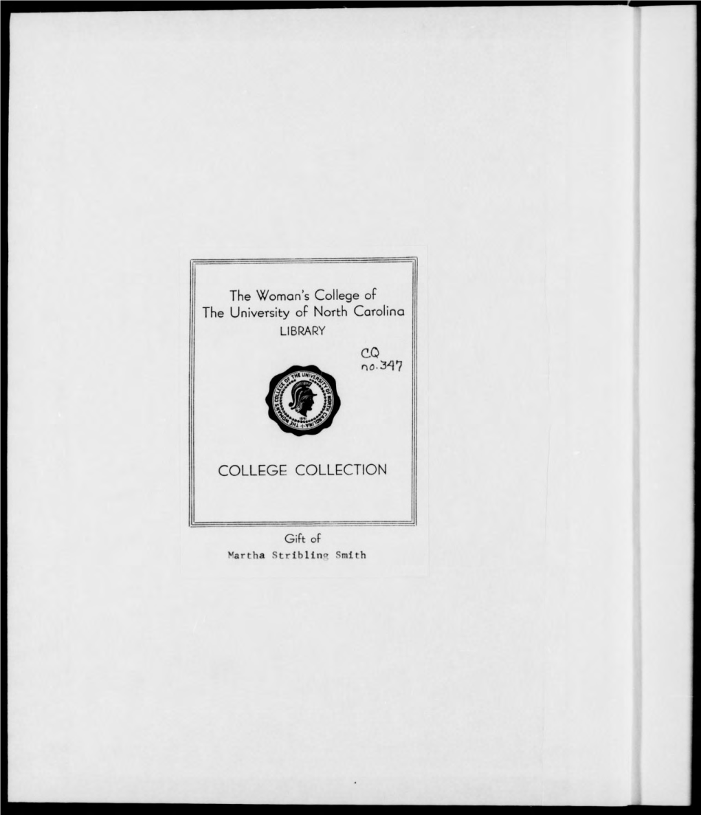 Roars of Laughter a Study of the Use of Laughter As a Sound-Iuage Uotif Iii Selected Short Stories and Tales of Nathaniel Hawthorne