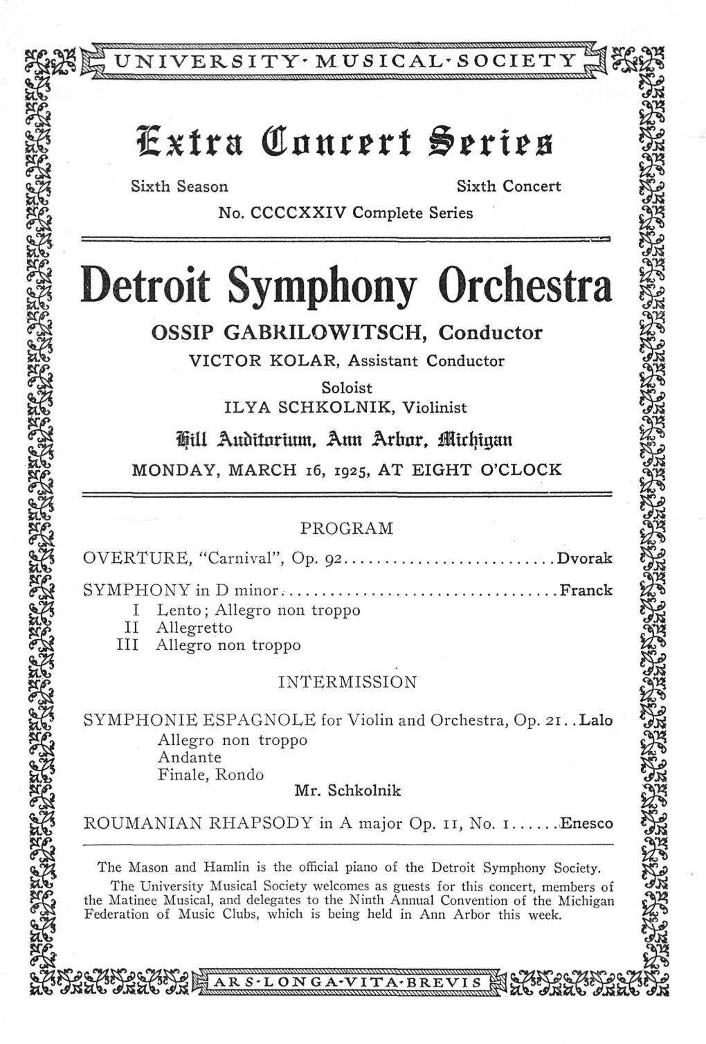 Detroit Symphony Orchestra