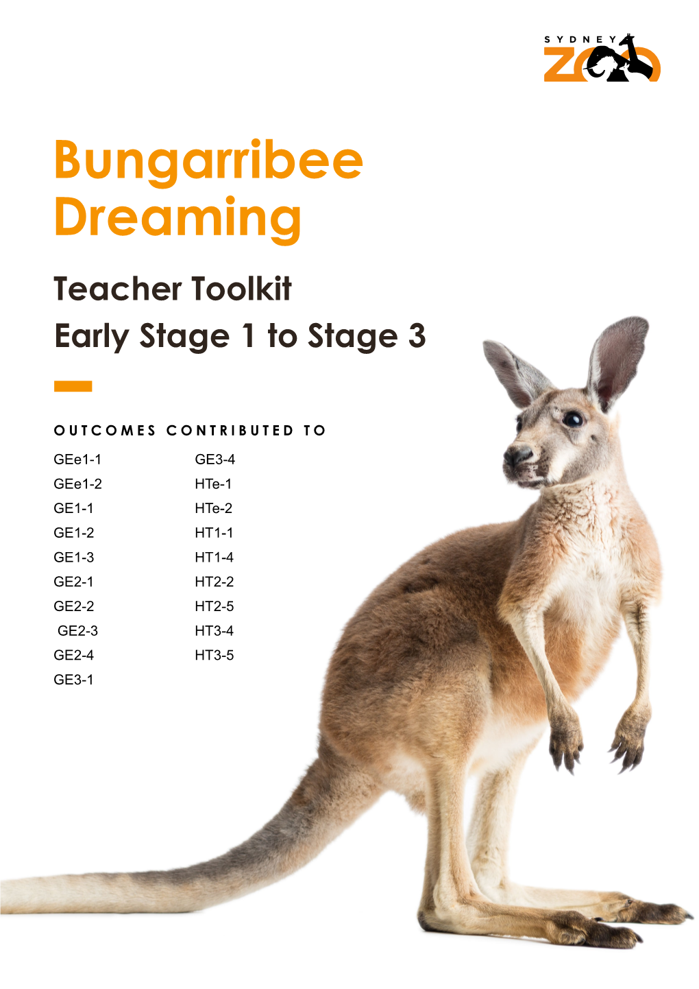 Bungarribee Dreaming Teacher Toolkit Early Stage 1 to Stage 3