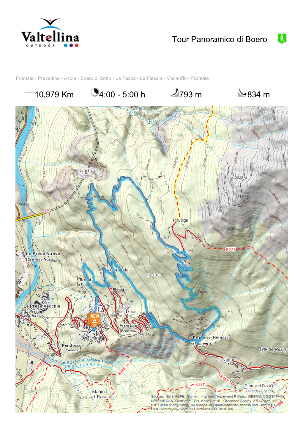 Tour Panoramico Di Boero 10979 Km 4:00