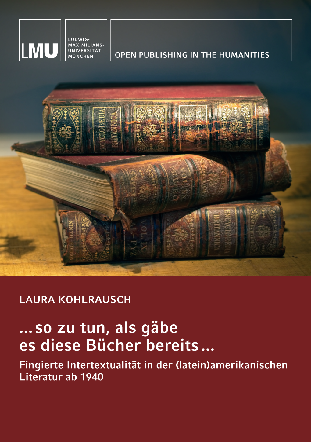 So Zu Tun, Als Gäbe Es Diese Bücher Bereits