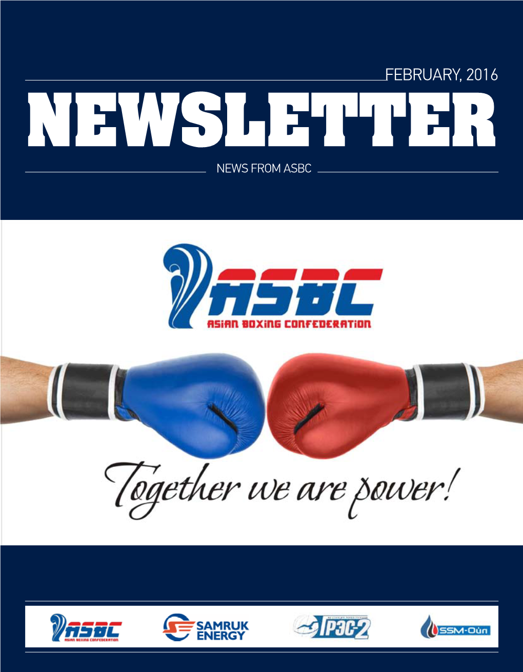 February, 2016 Newsletter NEWS from ASBC Content