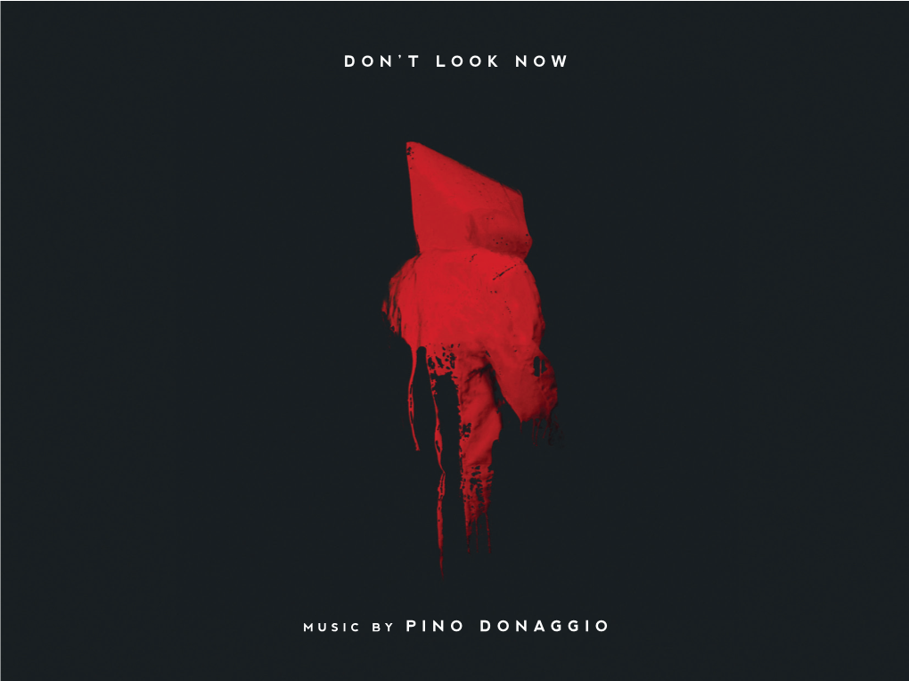 Don't Look Now Music by Pino Donaggio