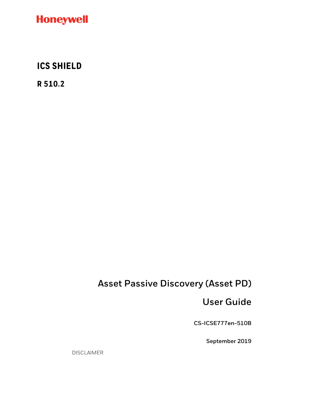 Passive Asset Discovery User Guide