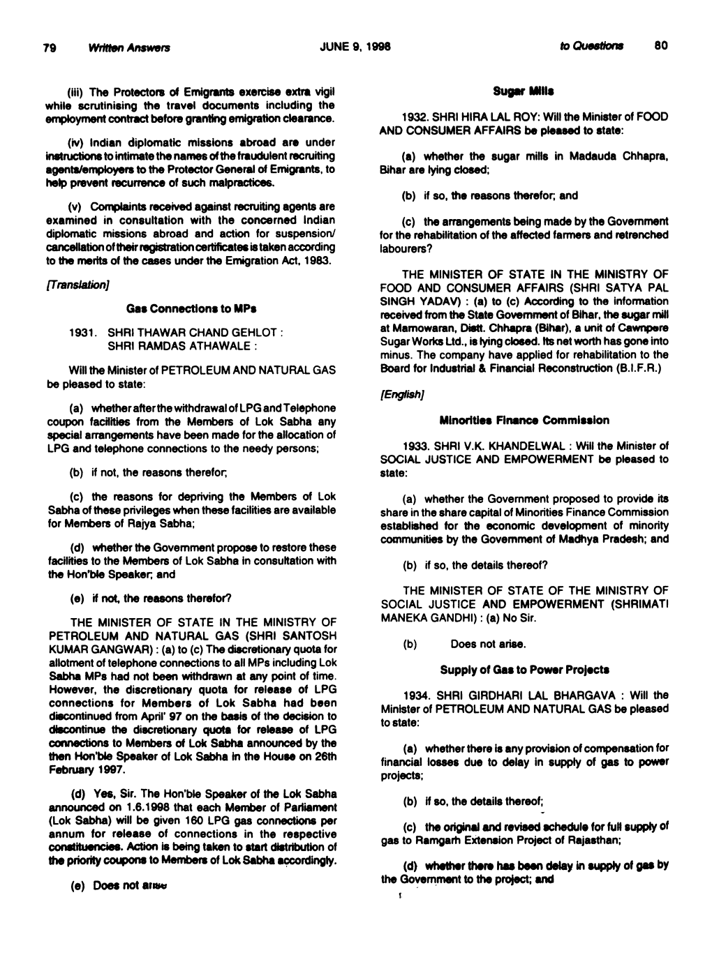 Au..,"'II. While Scrutinising the Travel Documents Including the Employment Contract Before Granting Emigration Clearance