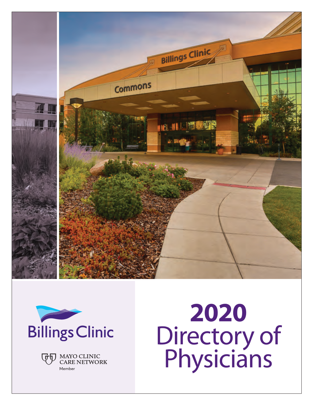 2020 Directory of Physicians Billings Clinic At-A-Glance