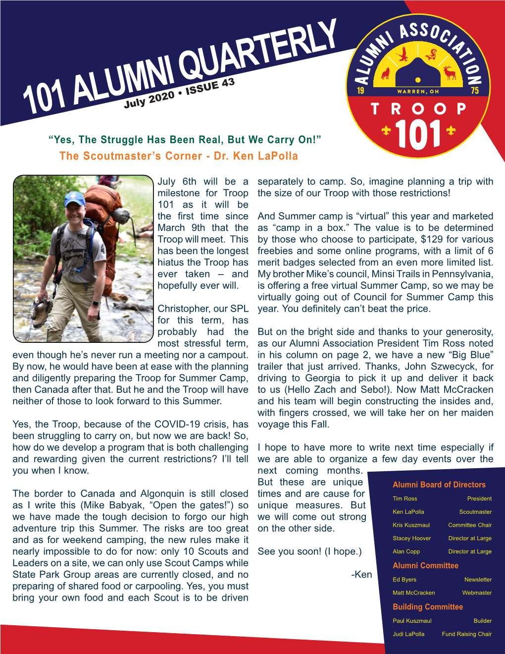 101 Alumni Quarterly