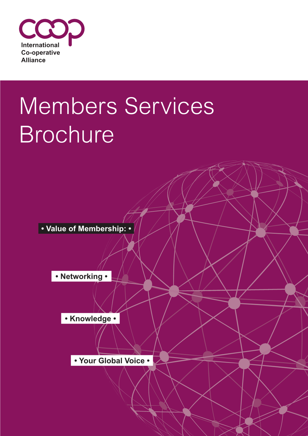 Members Services Brochure