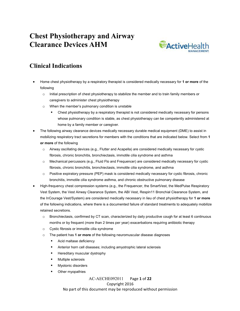 Chest Physiotherapy and Airway Clearance Devices AHM (PDF)