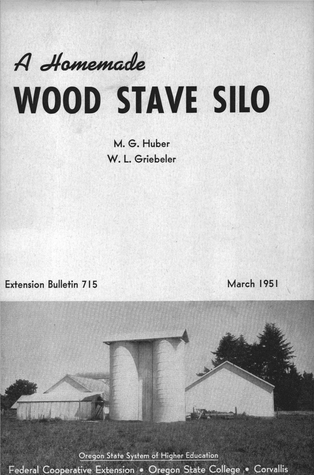 Wood Stave Silo