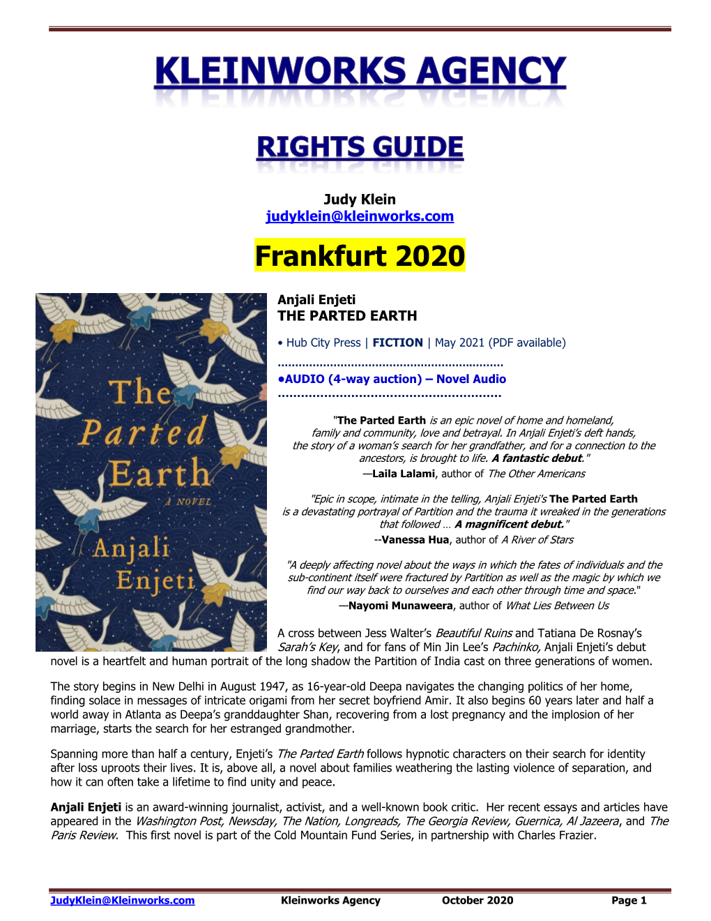 Frankfurt 2020