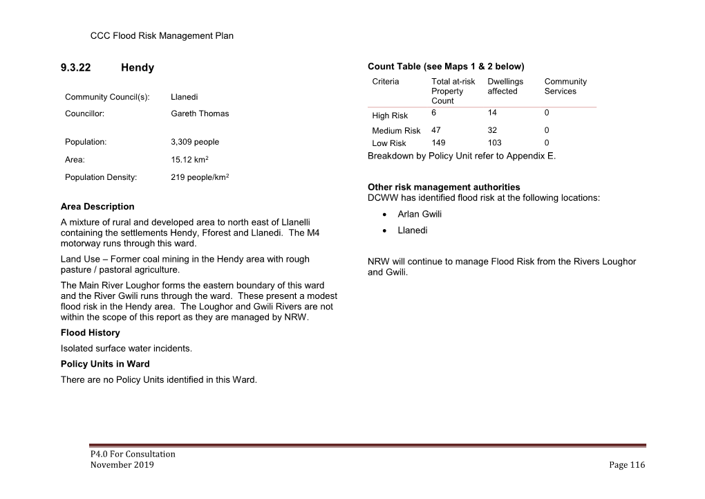 CCC Flood Risk Management Plan