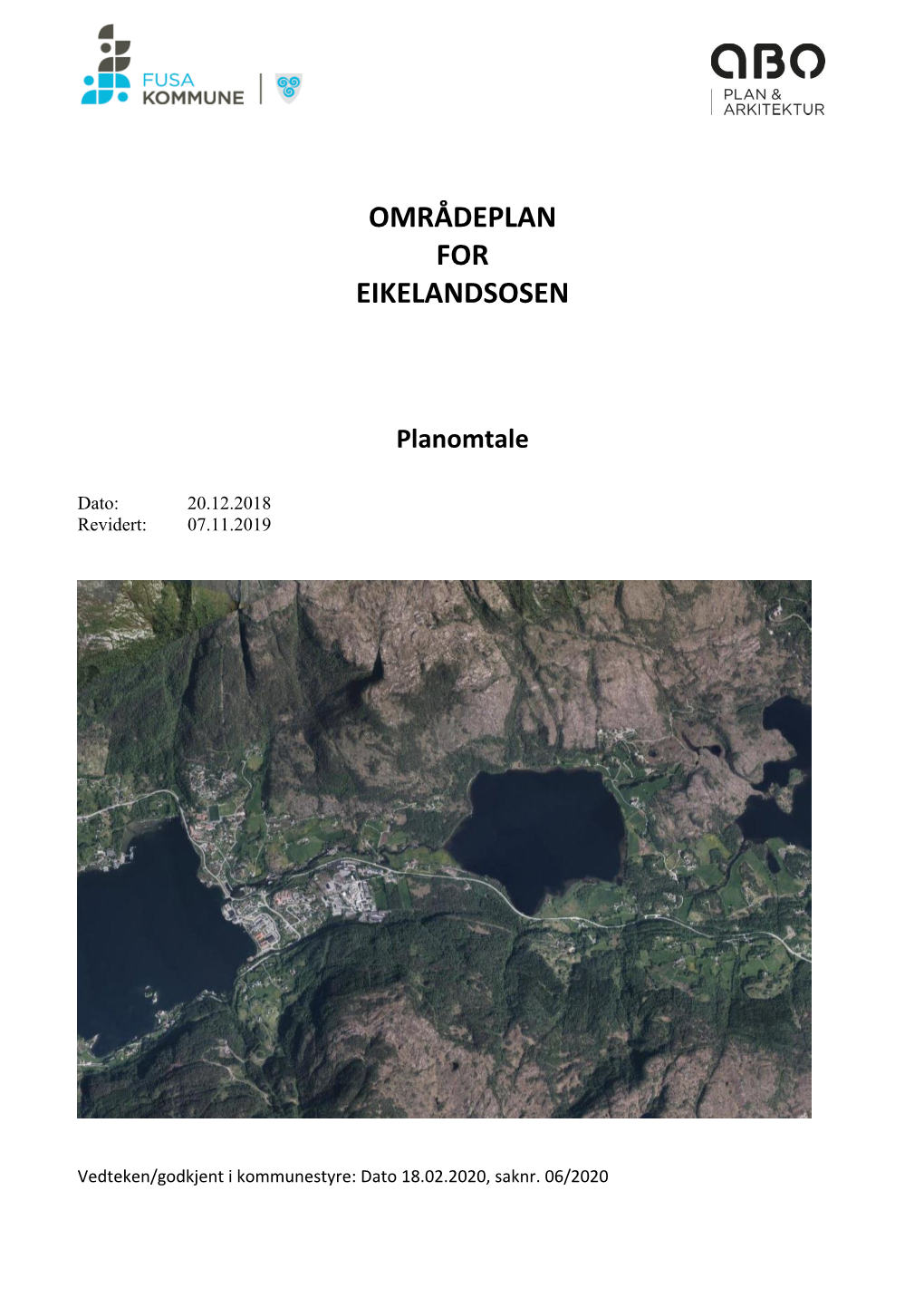 Områdeplan for Eikelandsosen