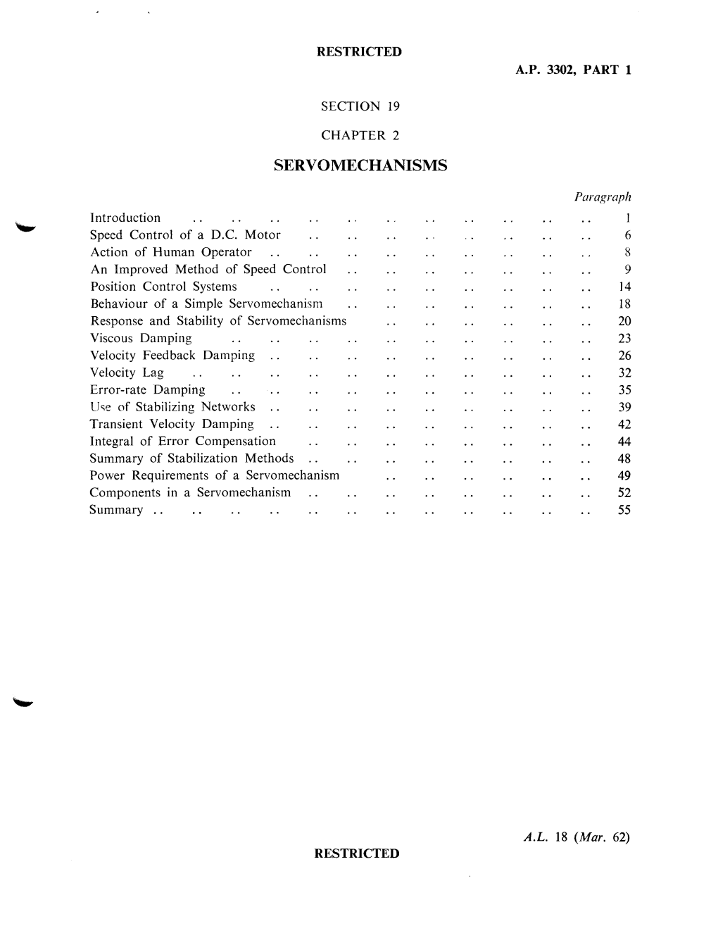 Servomechanisms