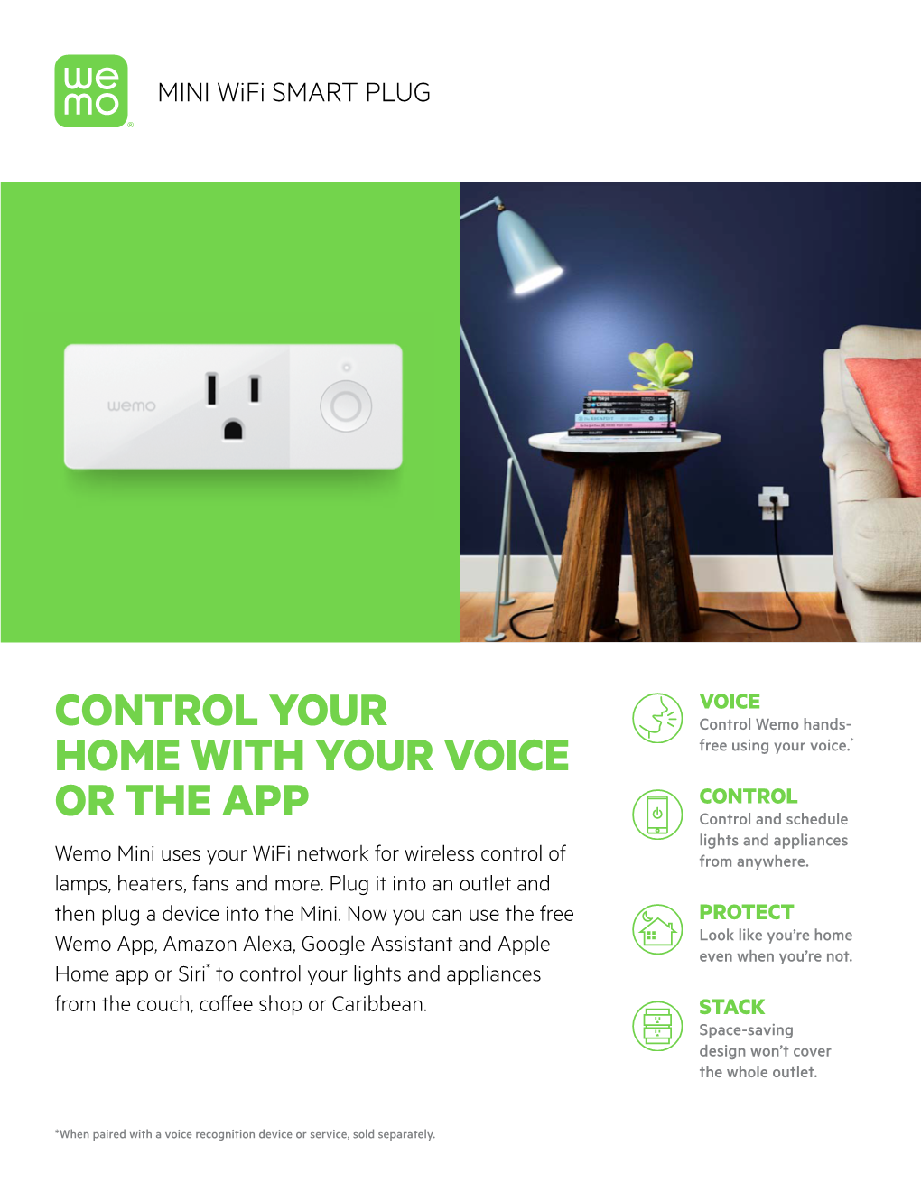 Control Your Home with Your Voice Or The
