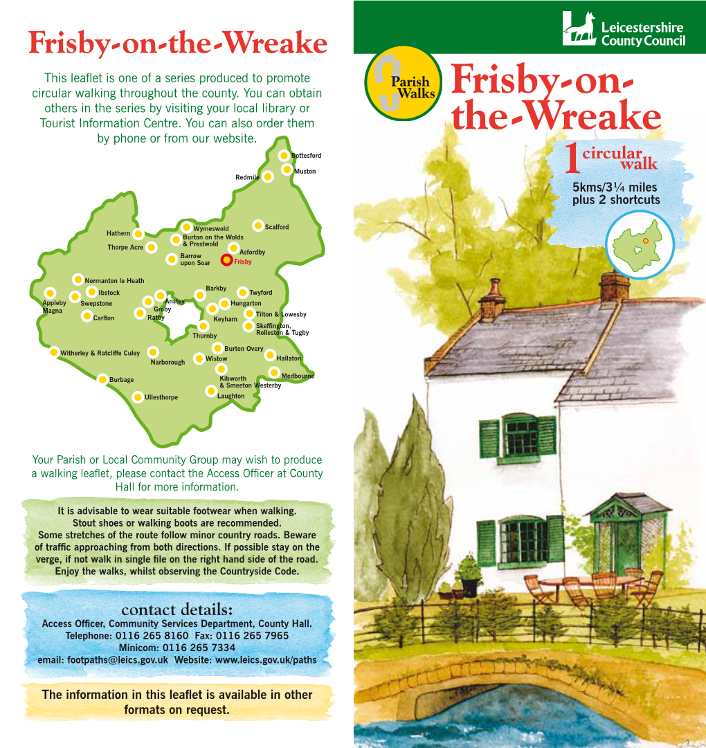 Frisby on the Wreake Parish Walks