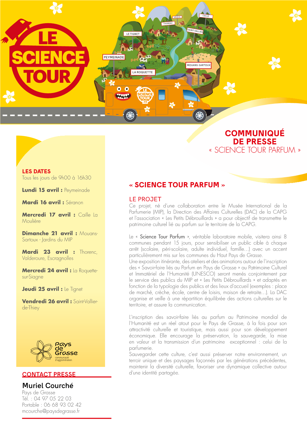 Science Tour Parfum »