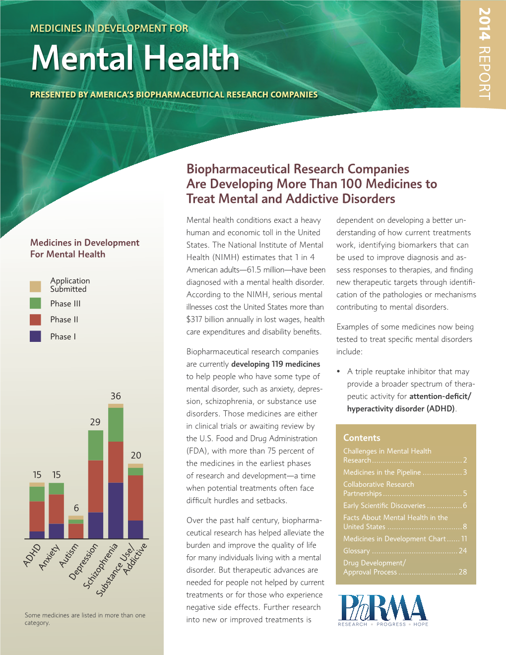 14-113 Phrma Mentalhealth2014 0501.Indd