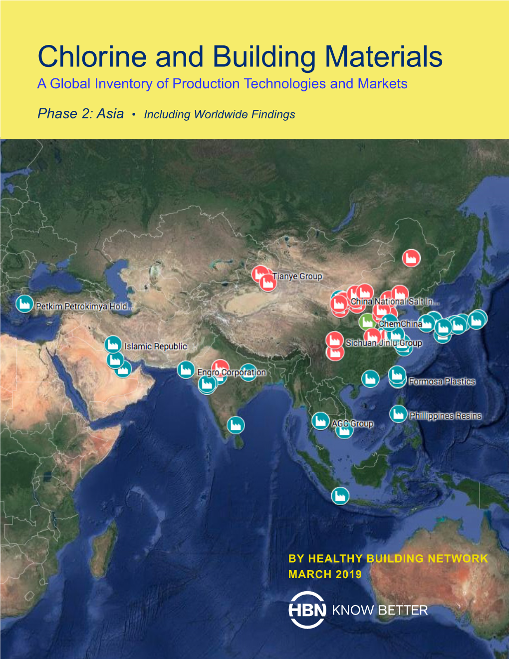 Chlorine and Building Materials a Global Inventory of Production Technologies and Markets