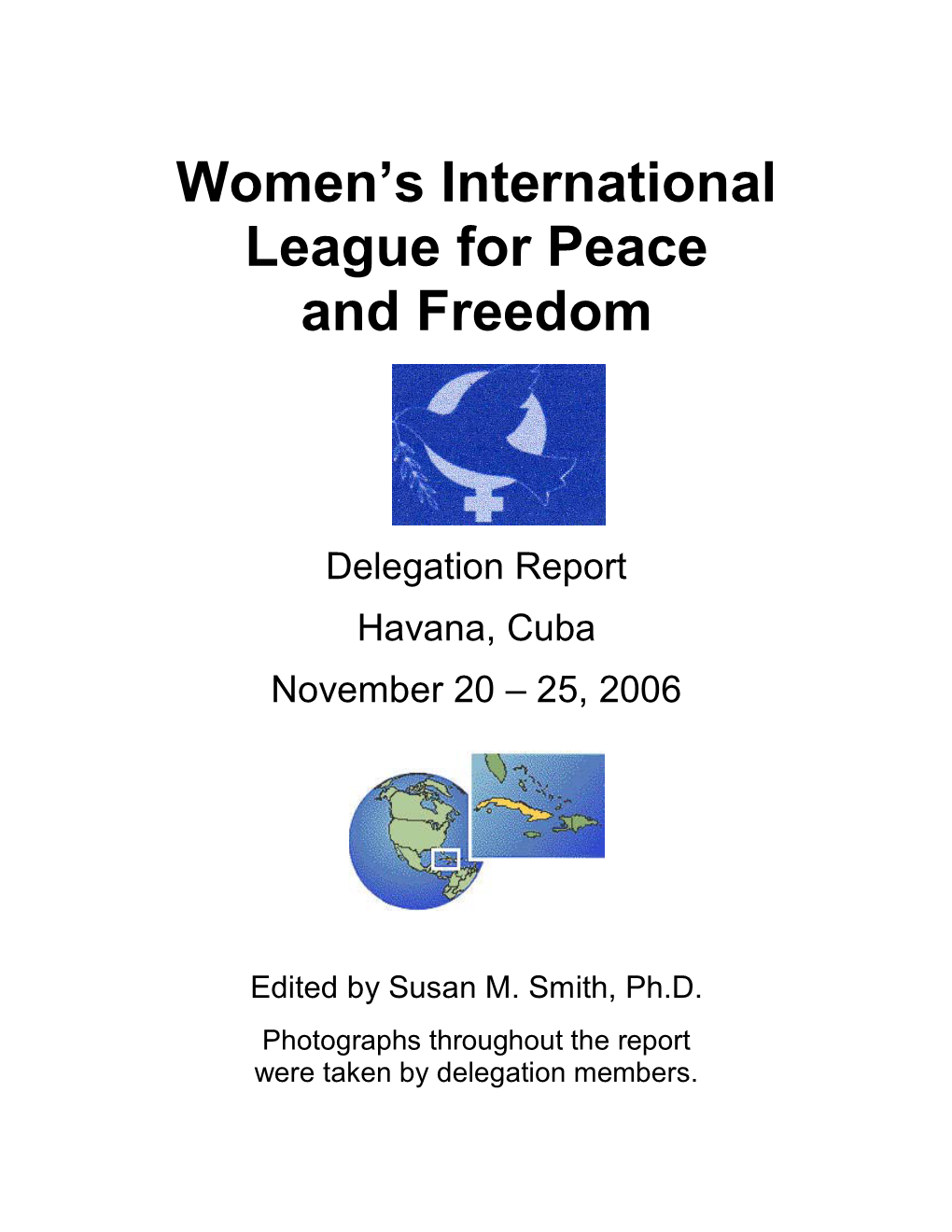 Women's International League for Peace and Freedom