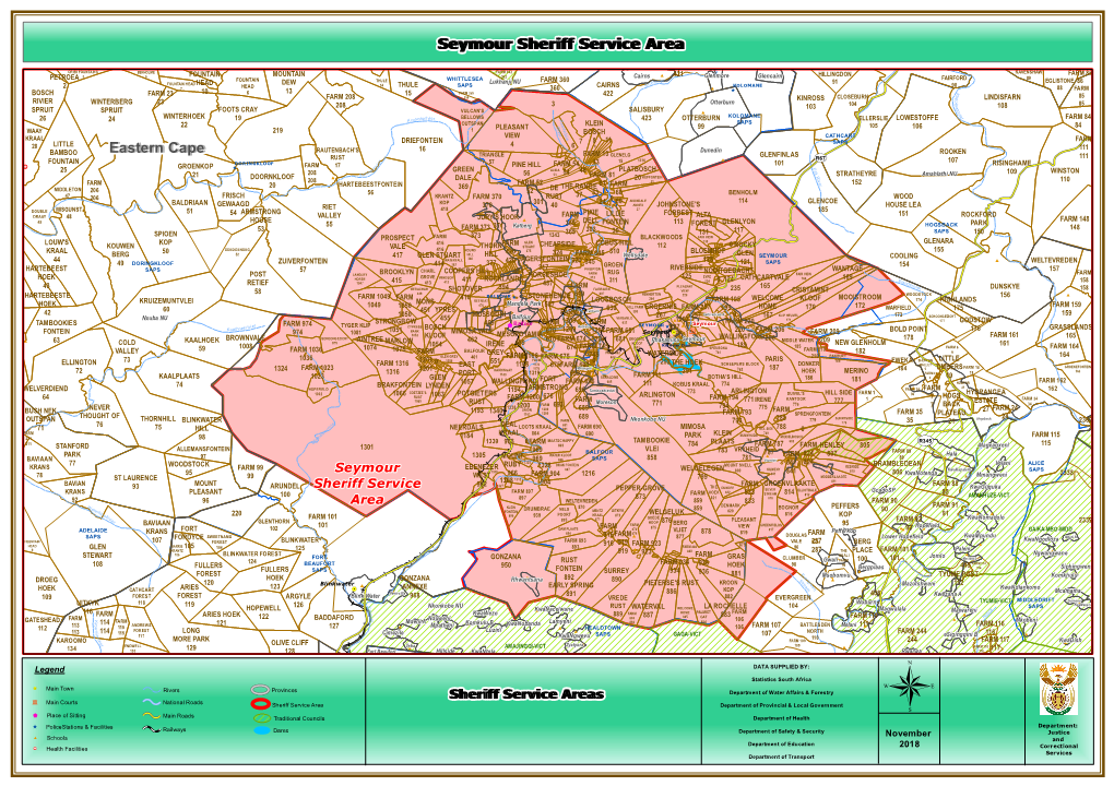 Eastern Cape Eastern Cape Seymour Sheriff Service Area Seymour