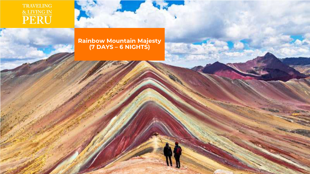 Rainbow Mountain Majesty