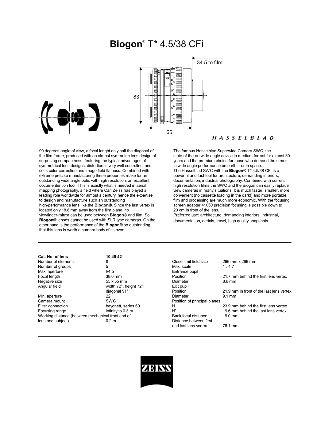 Datasheet-Zeiss-Biogon-4538-Cfi-En