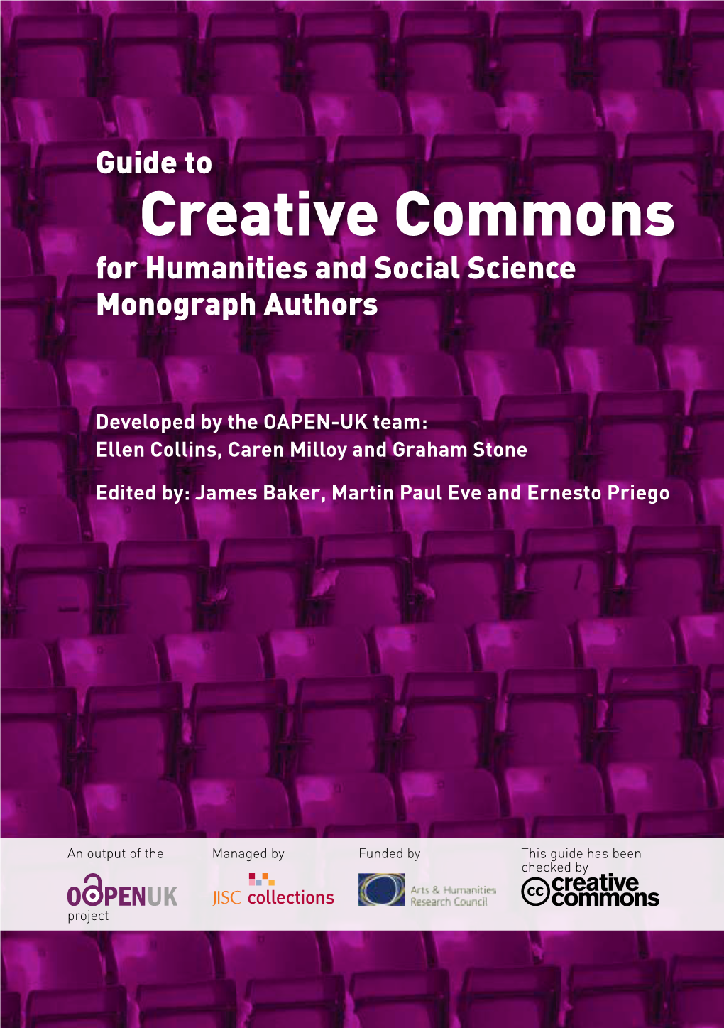 Creative Commons for Humanities and Social Science Monograph Authors