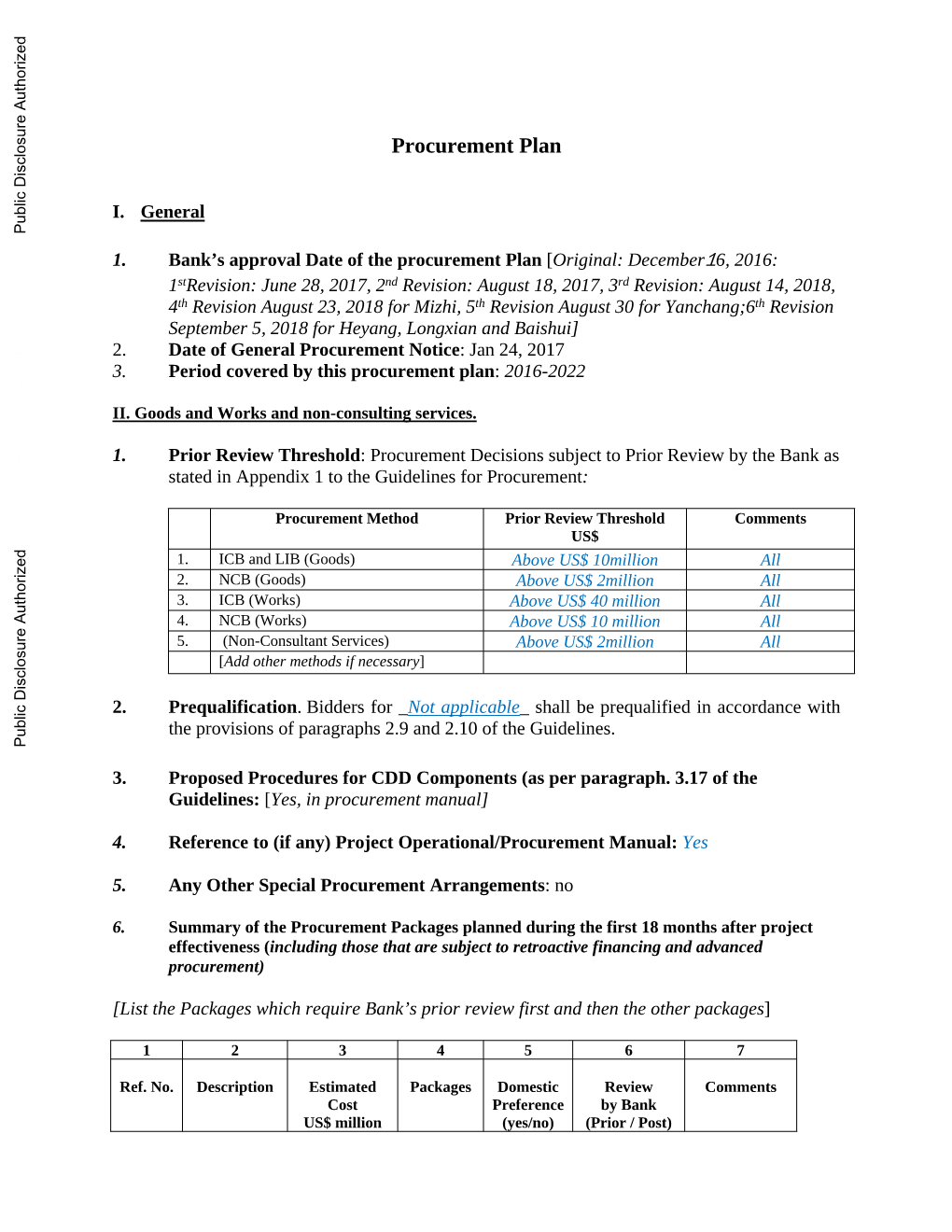 World Bank Document