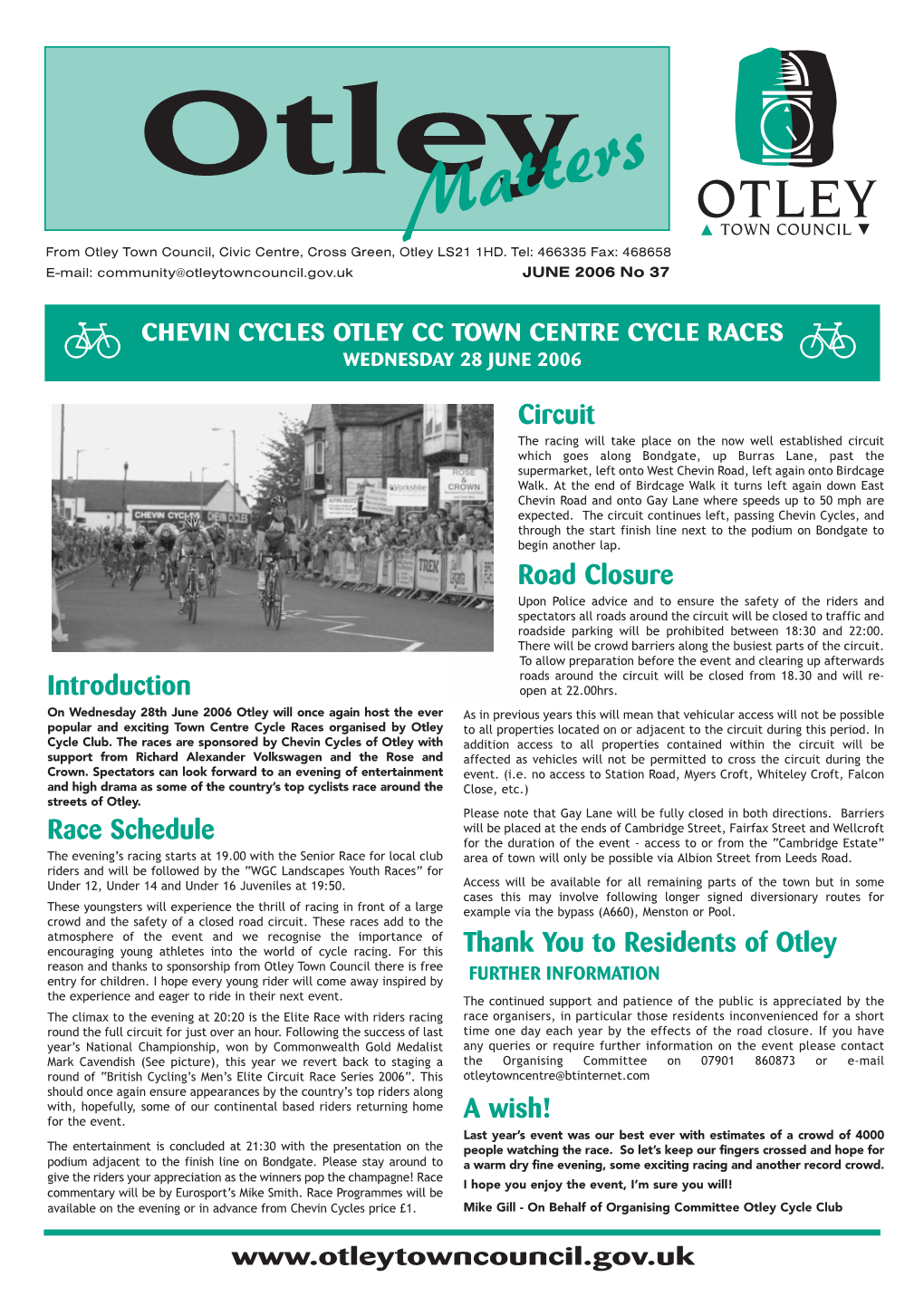 Otley Matters JUNE 37 2006