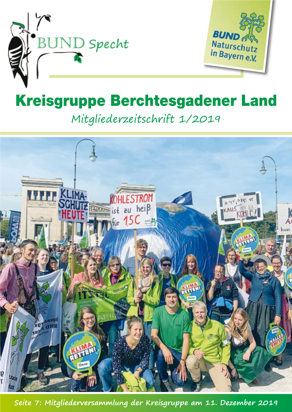 Kreisgruppe Berchtesgadener Land Mitgliederzeitschrift 1/2019