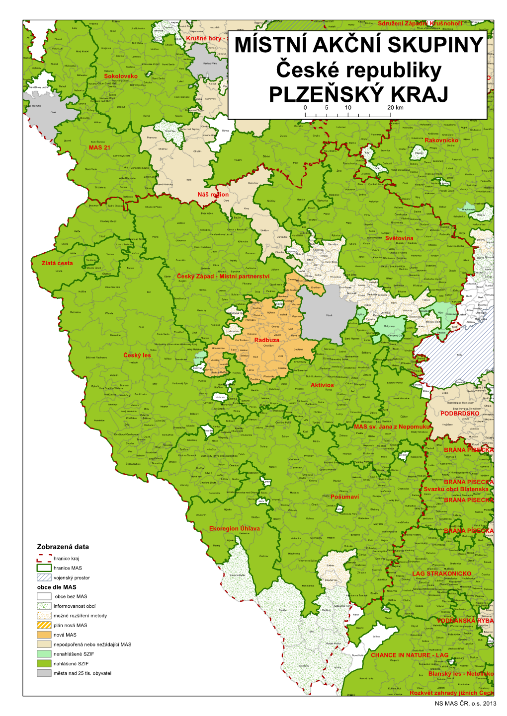 MÍSTNÍ AKČNÍ SKUPINY České Republiky PLZEŇSKÝ KRAJ