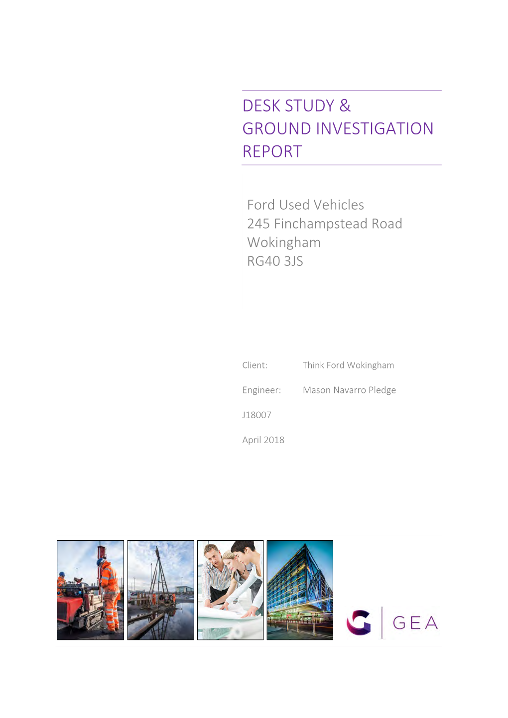 Desk Study & Ground Investigation Report