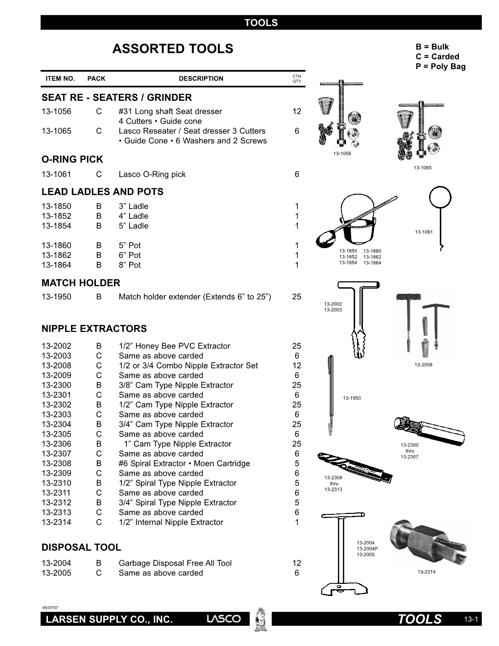 Assorted Tools Tools