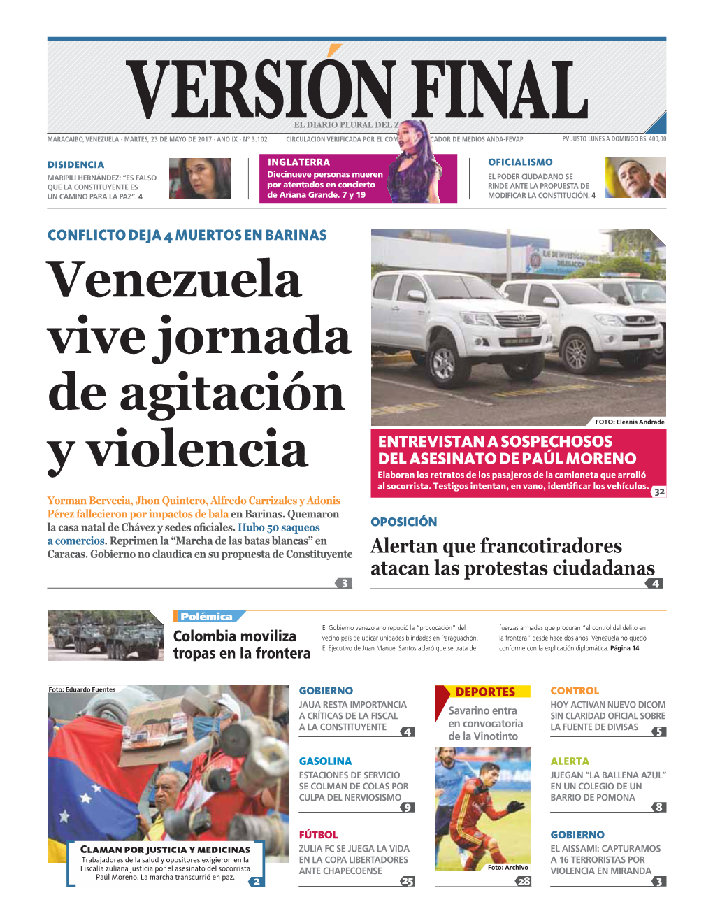 Venezuela Vive Jornada De Agitación Y Violencia