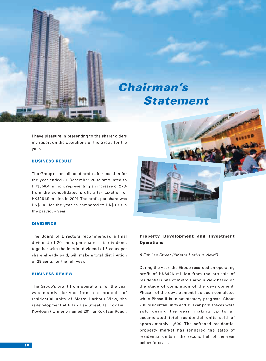 Chairman's Statement