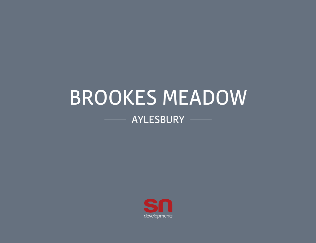 Brookes Meadow Aylesbury